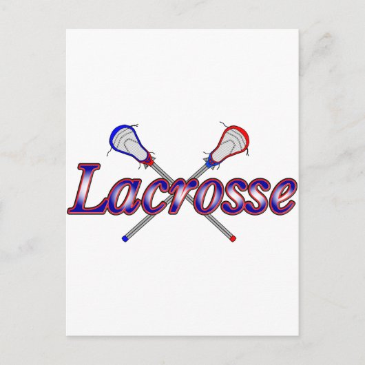 Lacrosse2 Briefkaart (Voorkant)