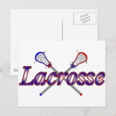 Lacrosse2 Briefkaart (Voorkant / Achterkant)