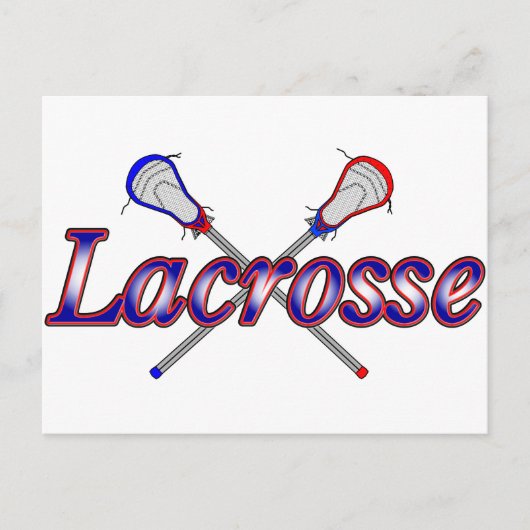 Lacrosse2 Briefkaart (Voorkant)