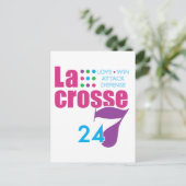 Lacrosse 24/7 briefkaart (Staand voorkant)