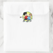 Lacrosse #2 ronde sticker (Tas)