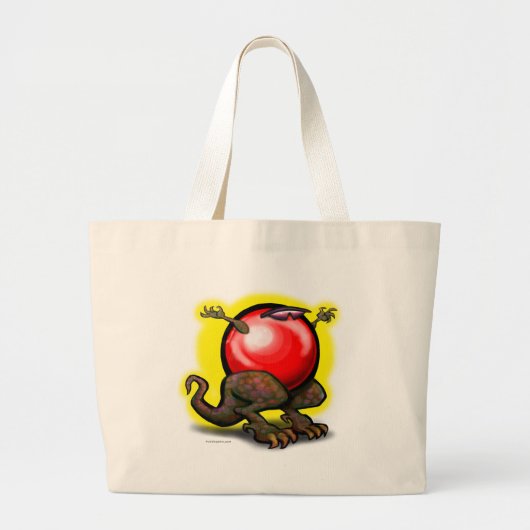 Lacrosse a Saurus Rex Grote Tote Bag (Voorkant)