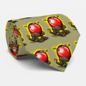 Lacrosse a Saurus Rex Stropdas (Opgerold)