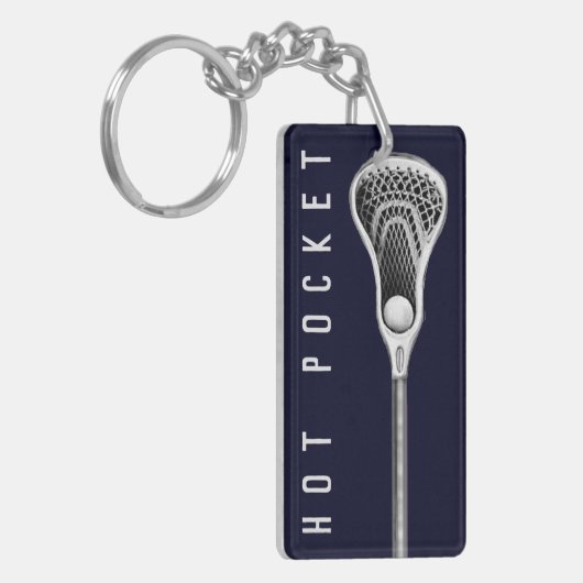 Lacrosse Aandenken Sleutelhanger (Voorkant Links)
