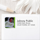 Lacrosse aangepaste Adresetiketten Etiket (Insitu)