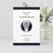 Lacrosse Aankondiging (Staand voorkant)