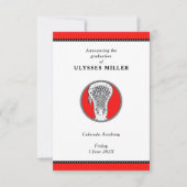 Lacrosse Afstuderen Aankondiging (Voorkant)