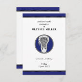 Lacrosse Afstuderen Aankondiging (Voorkant / Achterkant)
