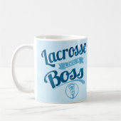 Lacrosse als een baas koffiemok (Links)