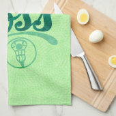 Lacrosse als een baas theedoek (Quarter Fold)