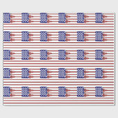 Lacrosse Americas Game Cadeaupapier (Vlak)