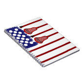 Lacrosse Americas Game Notitieboek (Rechterzijde)