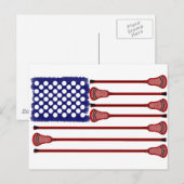 Lacrosse AmericasGame Briefkaart (Voorkant / Achterkant)