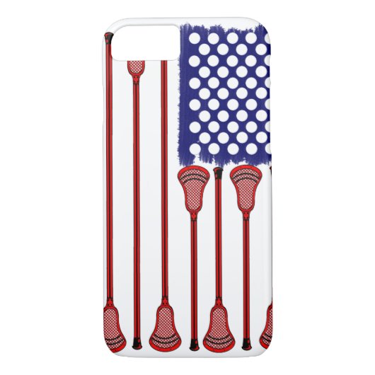 Lacrosse AmericasGame Case-Mate iPhone Case (Achterkant)