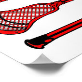 Lacrosse AmericasGame Poster (Hoek)