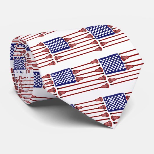 Lacrosse AmericasGame Stropdas (Opgerold)