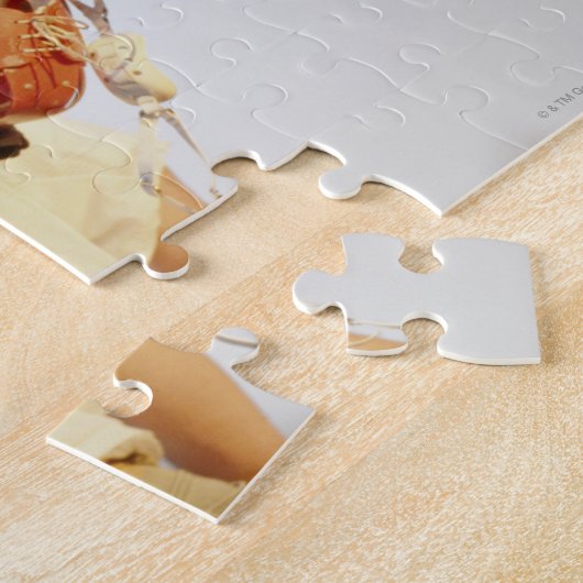 Lacrosse apparatuur legpuzzel (Zijkant)