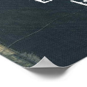 Lacrosse Attitude in Denim Poster (Hoek)