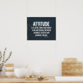 Lacrosse Attitude in Denim Poster (Keuken)
