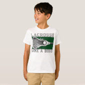 Lacrosse Baas T-shirt (Voorkant volledig)
