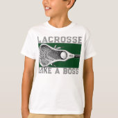 Lacrosse Baas T-shirt (Voorkant)