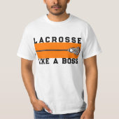 Lacrosse Baas T-shirt (Voorkant)