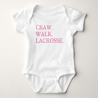 LACROSSE BABY MEISJE ONSIE ROZE WIT TOP TSHIRT