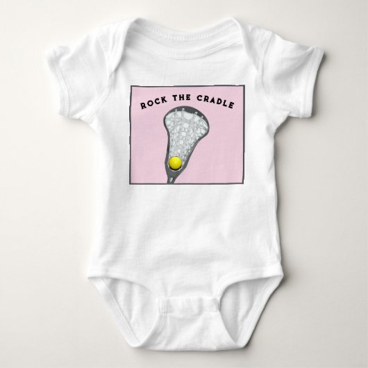 Lacrosse Baby T-Shirt (Voorkant)