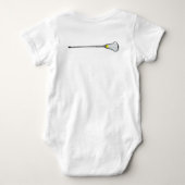 Lacrosse Baby T-Shirt (Achterkant)
