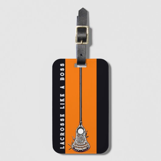 Lacrosse Bagagelabel (Voorkant (verticaal))
