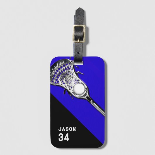 Lacrosse Bagagelabel (Voorkant (verticaal))