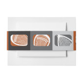 LACROSSE Bar Mitzvah Belly Wrap Band Uitnodigingen Wikkel (Voorkant Voorbeeld)