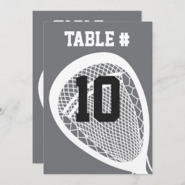 LACROSSE Bar Mitzvah TAFEL ZITPLAATSEN KAART