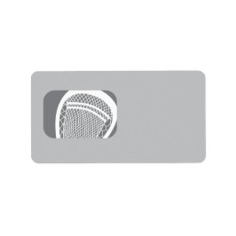 LACROSSE Bat Bar Mitzvah Matching Return Address Etiket