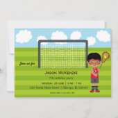 Lacrosse Birthday boy Kaart (Voorkant)