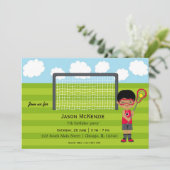 Lacrosse Birthday boy Kaart (Staand voorkant)