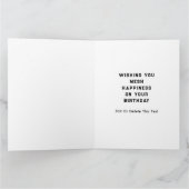 Lacrosse Birthday Kaart (Binnen)