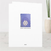 Lacrosse Birthday Kaart (Achterkant)