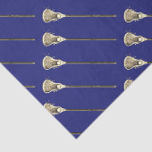 Lacrosse Blauwe Sport Tissue Papier (Detail)