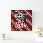 Lacrosse, bloed, zweet en geen angst vierkante klok (Huis)