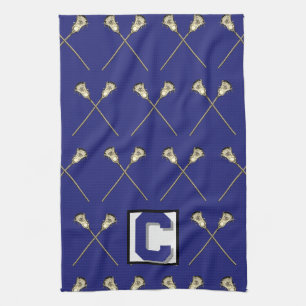 Lacrosse Blue Sports Towel Theedoek