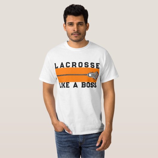 Lacrosse Boss T-shirt (Voorkant volledig)