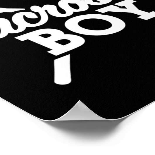 Lacrosse Boy Poster (Hoek)