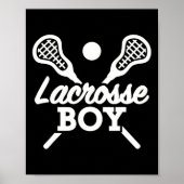 Lacrosse Boy Poster (Voorkant)