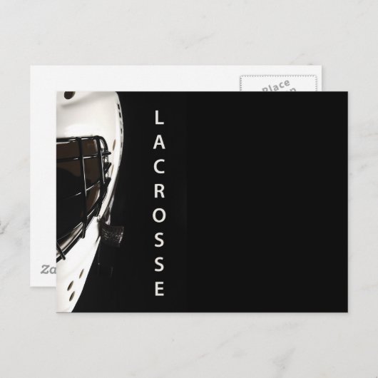 Lacrosse Briefkaart (Voorkant / Achterkant)