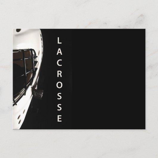 Lacrosse Briefkaart (Voorkant)