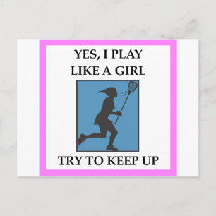 LACROSSE BRIEFKAART