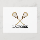 Lacrosse Briefkaart (Voorkant)