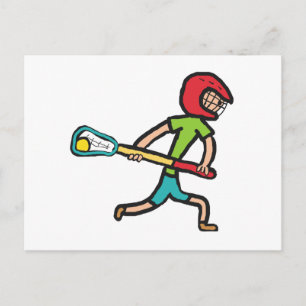 Lacrosse Briefkaart