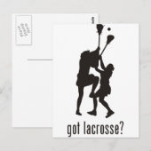 Lacrosse Briefkaart (Voorkant / Achterkant)